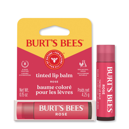 Burts Bees Rose Tinted Lip Balm 4.25 gr - Burts Bees