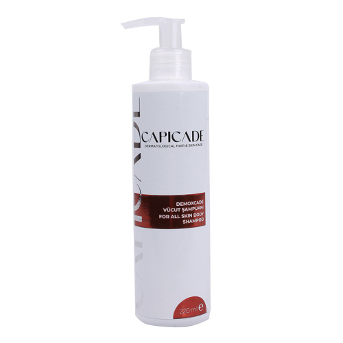Capicade Demoxcade Tüm Cilt Tipleri için Vücut Şampuanı 220 ml - Capicade