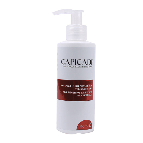 Capicade Hassas ve Kuru Ciltler İçin Temizleme Jeli 150 ml - Capicade