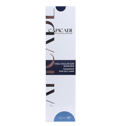 Capicade Yağlı Saçlar İçin Şampuan 220ml - Capicade