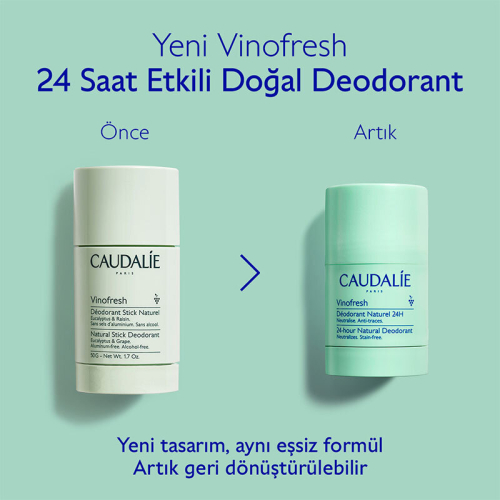 Caudalie Vinofresh Doğal Stick Deodorant 50 gr - 8