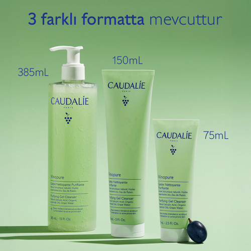 Caudalie Vinopure Arındırıcı Temizleme Jeli 75 ml - 4
