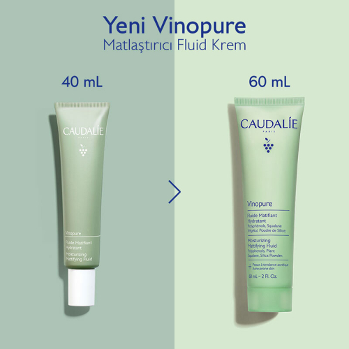 Caudalie Vinopure Matlaştırıcı Fluid Krem 60 ml - 5