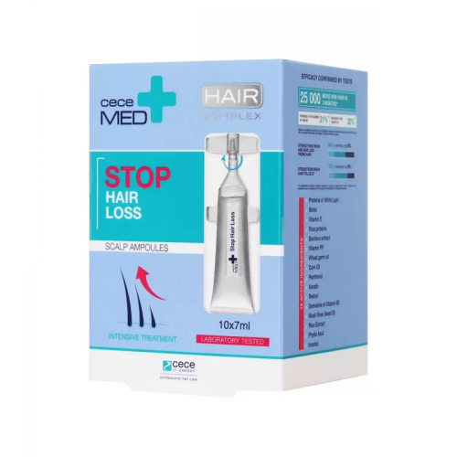 Cecemed Stop Saç Dökülmesine Karşı Ampul 10 x 7 ml - CeceMed