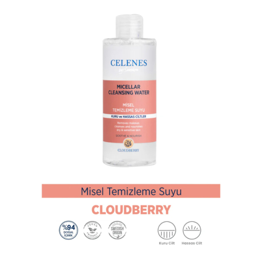 Celenes By Sweden Cloudberry Misel Temizleme Suyu 250 ml - 2