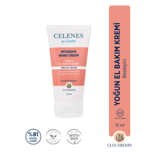 Celenes By Sweden Cloudberry Yoğun El Bakım Kremi 75 ml - 2