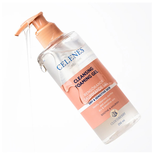 Celenes By Sweden Yoğun Nemlendirici Cloudberry Yüz Yıkama Jeli Kuru ve Hassas Ciltler 250 ml - 3