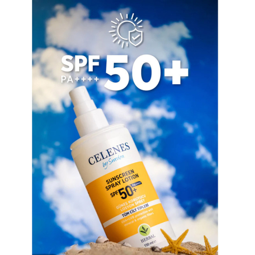 Celenes By Sweden Güneş Koruyucu Losyon Sprey Spf+50 150 ml - 4