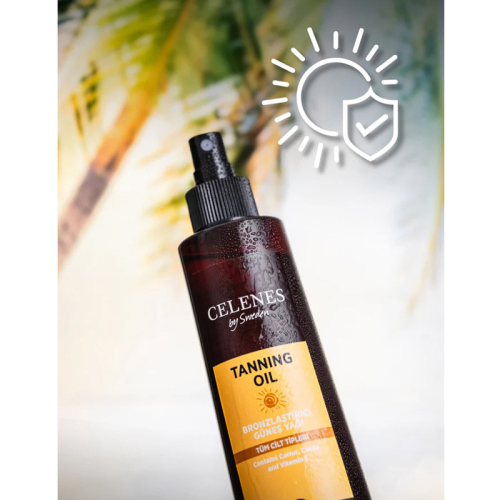 Celenes By Sweden Herbal Bronzlaştırıcı Güneş Yağı 200 ml - 4