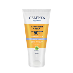 Celenes By Sweden Herbal Kuru ve Hassas Ciltler İçin Güneş Kremi SPF50+ 50 ml - 1