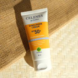 Celenes By Sweden Herbal Kuru ve Hassas Ciltler İçin Güneş Kremi SPF50+ 50 ml - 4