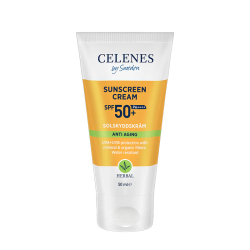 Celenes By Sweden Herbal Yaşlanma Karşıtı SPF50+ Güneş Kremi 50 ml - 1