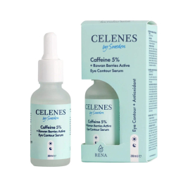 Celenes By Sweden Kafein 5 + Rowan Berries Aktifli Göz Çevresi Serumu 30 ml - 2