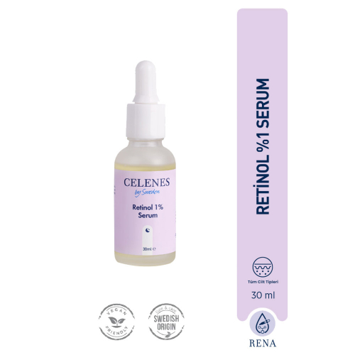 Celenes By Sweden Kırışıklık Karşıtı Rena Retinol Cilt Bakım Serumu 30 ml - 2