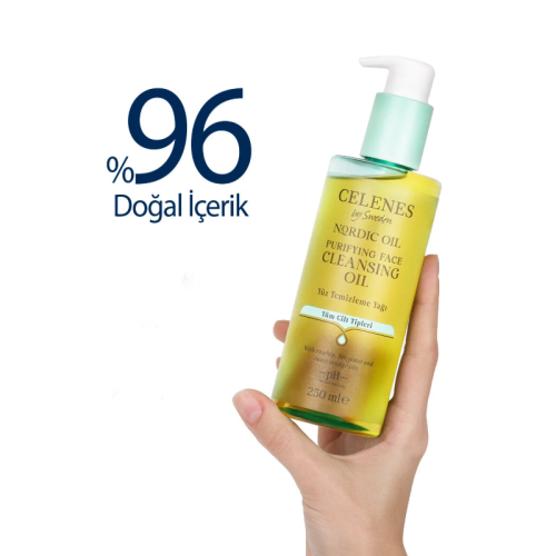 Celenes By Sweden Nordic Oil Tüm Ciltler İçin Arındırıcı Yüz Temizleme Yağı 250 ml - 3