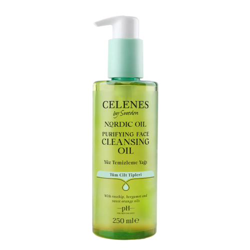 Celenes By Sweden Nordic Oil Tüm Ciltler İçin Arındırıcı Yüz Temizleme Yağı 250 ml - Celenes By Sweden