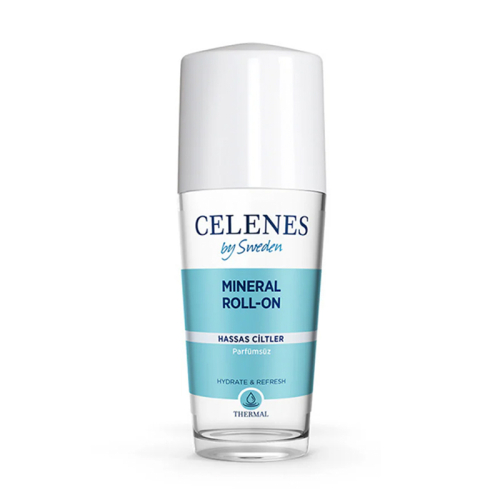 Celenes By Sweden Parfüm İçermeyen Hassas Ciltler İçin Thermal Roll On ve Deodorant 75 ml - 1