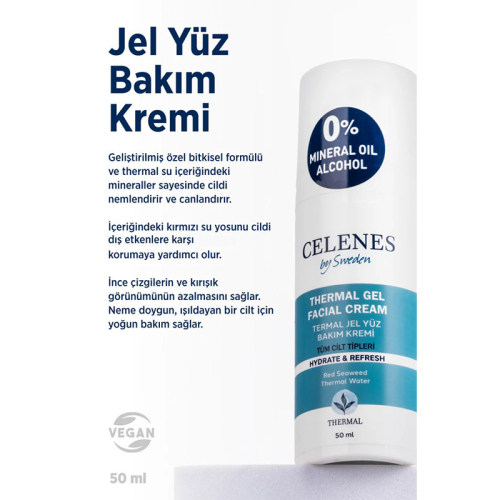 Celenes By Sweden Thermal Jel Günlük Bakım Kremi 50 ml - 4