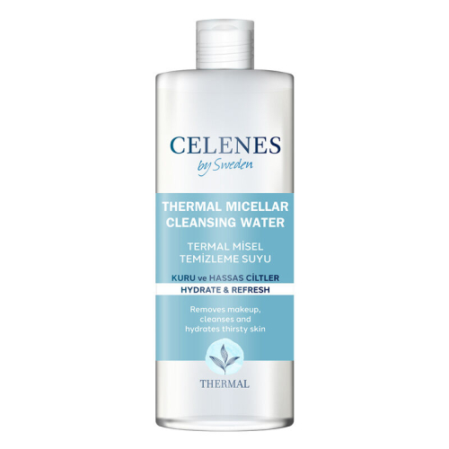 Celenes By Sweden Thermal Misel Temizleme Suyu-Kuru ve Hassas Ciltler 250 ml - 1