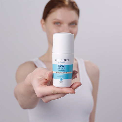 Celenes By Sweden Beyazlatıcı Etkili Thermal Roll On ve Deodorant 75 ml - 4