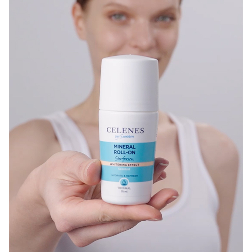 Celenes By Sweden Beyazlatıcı Etkili Thermal Roll On ve Deodorant 75 ml - 3