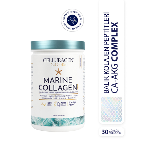 Celluragen Marine Collagen Type-1 Takviye Edici Gıda 343 g - 2