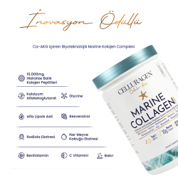 Celluragen Marine Collagen Type-1 Takviye Edici Gıda 343 g - 4