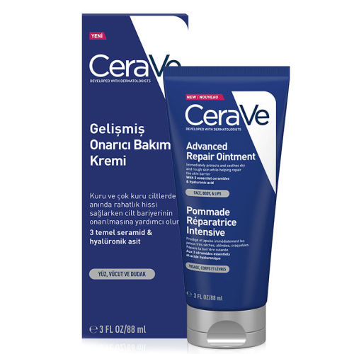 CeraVe Kuru Ciltler İçin Gelişmiş Bariyer Onarıcı Bakım Kremi 88 ml - Cerave