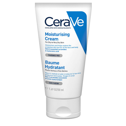 CeraVe Nemlendirici Yüz Ve Vücut Kremi - Kuru Ciltler İçin Seramid Ve Hyalüronik Asit İçerikli 50 ml - Cerave
