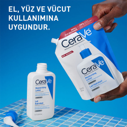 CeraVe Nemlendirici Yüz ve Vücut Losyonu-Seramid Ve Hyalüronik Asit İçerikli 473 ml - Refill - 3