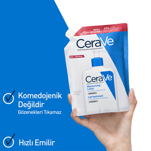 CeraVe Nemlendirici Yüz ve Vücut Losyonu-Seramid Ve Hyalüronik Asit İçerikli 473 ml - Refill - 4