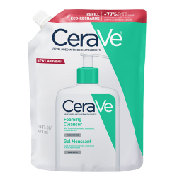 CeraVe Normal Ve Yağlı Ciltler İçin Köpüren Temizleyici 473 ml - Refill - 1
