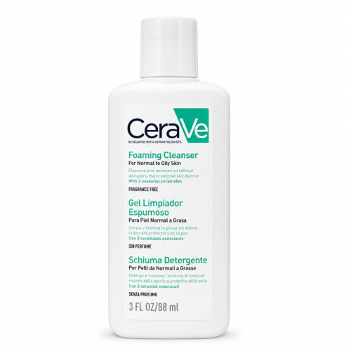 CeraVe Normal Ve Yağlı Ciltler İçin Köpüren Temizleyici 88 ml - Cerave