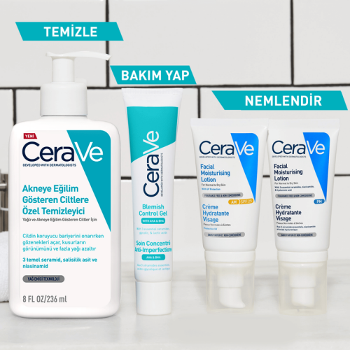 CeraVe Yağlı Ve Akneye Eğilimli Ciltler İçin Yüz Temizleme Jeli 236 ml - 2