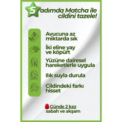 ChaNoSui Matcha Yüz Temizleme Köpüğü 120 ml - 3