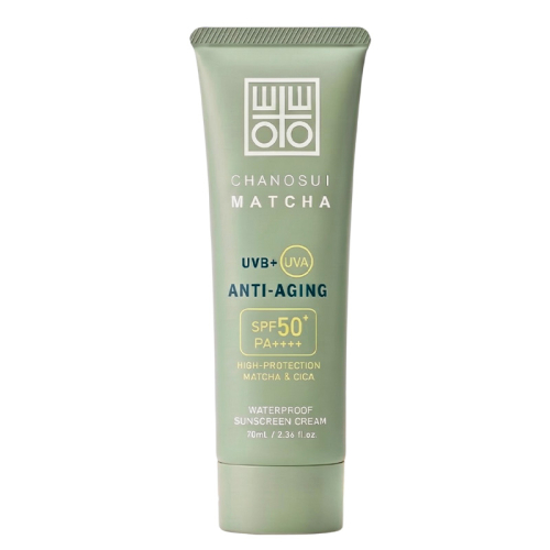 ChaNoSui Yaşlanma Karşıtı Matcha Özlü Güneş Kremi SPF50+ 70 ml - ChaNoSui