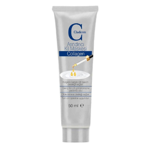Claderm Kolajen İçerikli Kil Maskesi 50 ml - Claderm