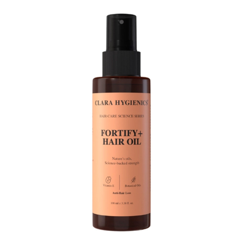 Clara Hygienics Fortify+ Anti-Hair Loss Hair Oil 300 ml - Clara Hygienics