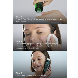 Clara Hygienics Glyco Refresh 5% Glikolik Asit Leke Karşıtı Vegan Yüz ve Vücut Tonik 200 ml - 3