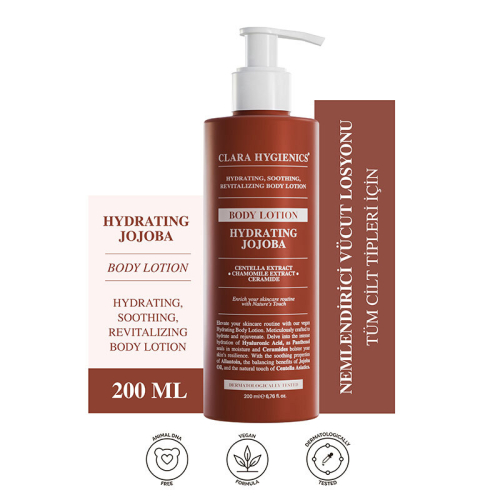 Clara Hygienics Hydrating Jojoba Nemlendirici Günlük Vücut Losyonu 200 ml - 2