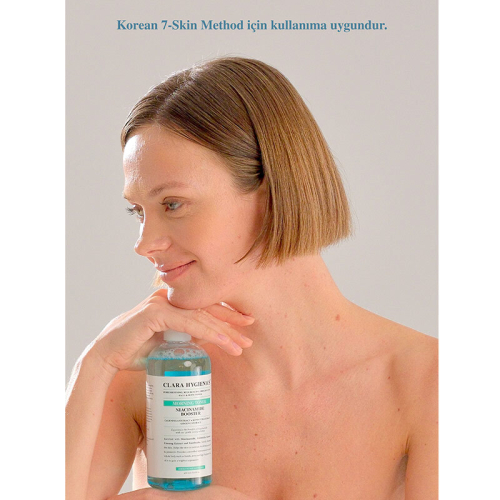 Clara Hygienics Niacinamide Booster Sıkılaştırıcı Yüz ve Vücut Toniği 400 ml - 6