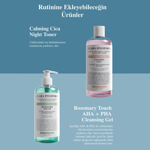 Clara Hygienics Niacinamide Booster Sıkılaştırıcı Yüz ve Vücut Toniği 400 ml - 7