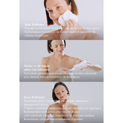 Clara Hygienics Yeniden Kullanılabilir Makyaj Temizleme Pedi 3 Adet - 4