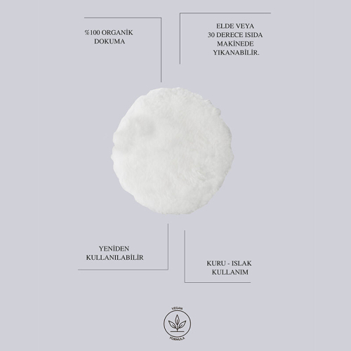 Clara Hygienics Yeniden Kullanılabilir Makyaj Temizleme Pedi 3 Adet - 5