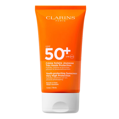 Clarins Youth-Protecting Body Sunscreen High Protection Cream SPF50+ 150 ml - Clarins