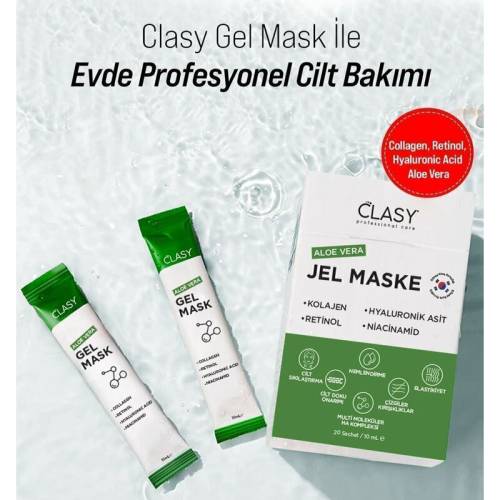 Clasy Care Aloe Vera Gel Mask 10 ml - 2