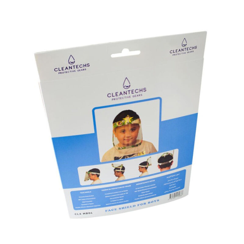 Cleantechs Kutulu Yüz Siperliği - Erkek Çocuk - Cleantechs
