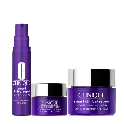 Clinique Smooth - Renew Lab - Yaşlanma Karşıtı Cilt Bakım Seti - Clinique