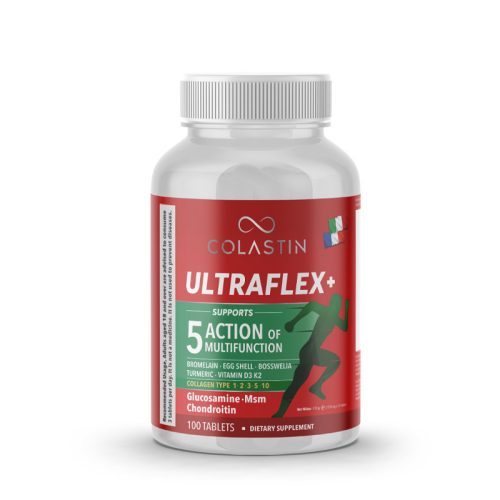 Colastin Ultraflex Glikozamin Sülfat içeren Takviye Edici Gıda 100 Tablet - Colastin