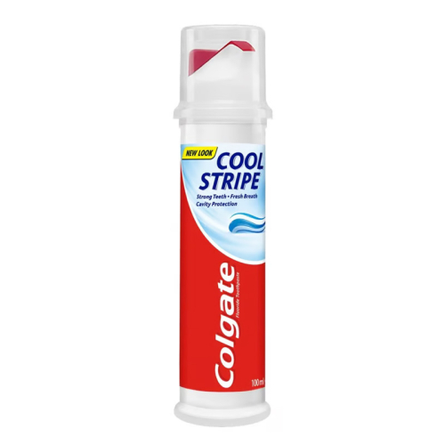 Colgate Cool Stripe Pompa Ağızlı Diş Macunu 100 ml - Colgate